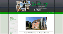Desktop Screenshot of eulenburg-museum.de